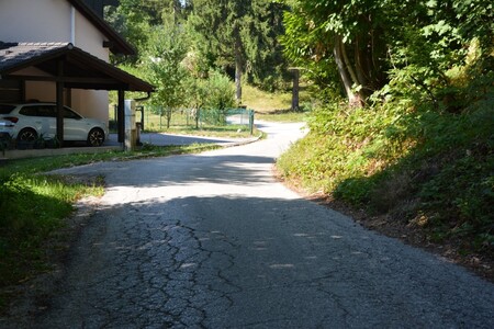 Lokalna cesta na Topolu