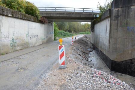 Podvoz pod železnico