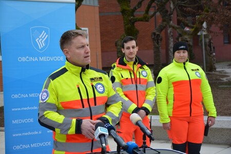 Reševalno vozilo v Medvodah