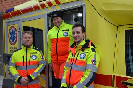 Reševalno vozilo v Medvodah