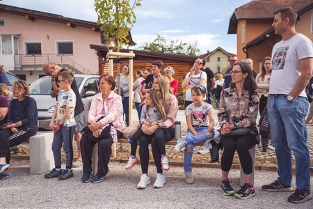 Odprtje vrtičkov v Preski