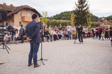 Odprtje vrtičkov v Preski