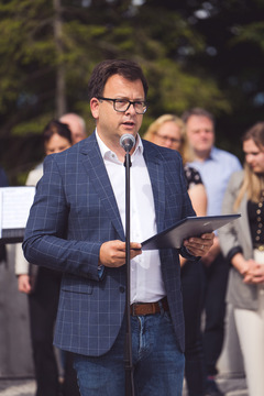 Slovesnost z blagoslovom Pokopališča Smlednik